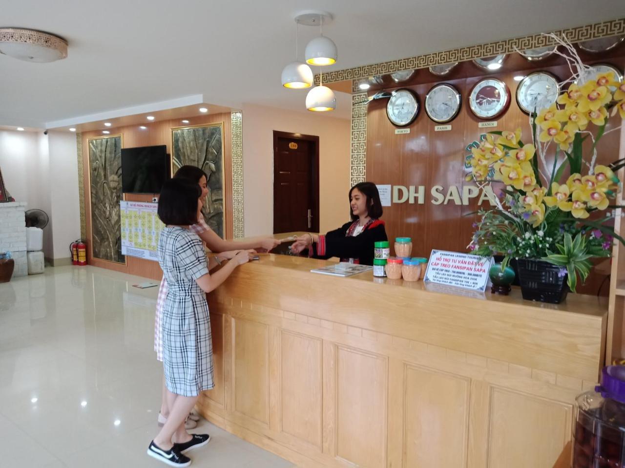 Dh Sa Pa Hotel Exterior photo